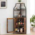 5-Tier Corner Wine Rack