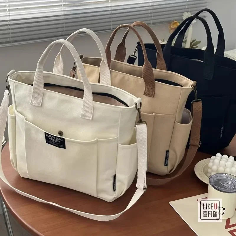 Urban Minimalist Student Tote Bag