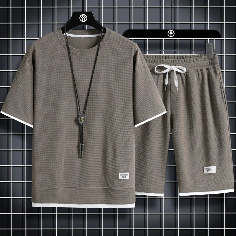 Men's Summer Waffle Set