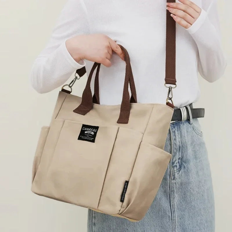 Urban Minimalist Student Tote Bag