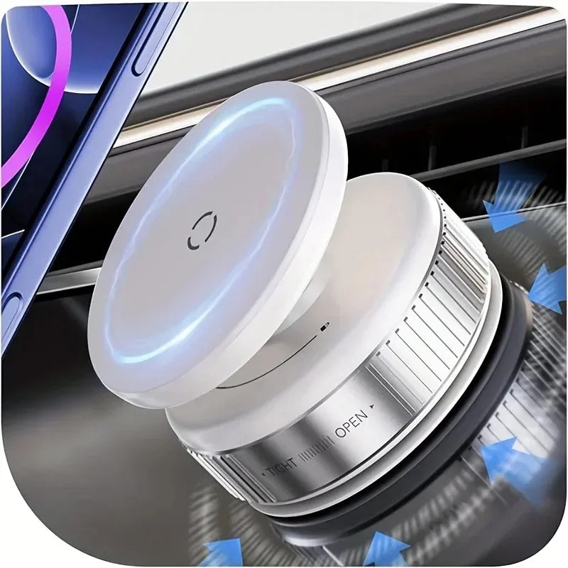 Magnetic Vacuum Car Phone Holder