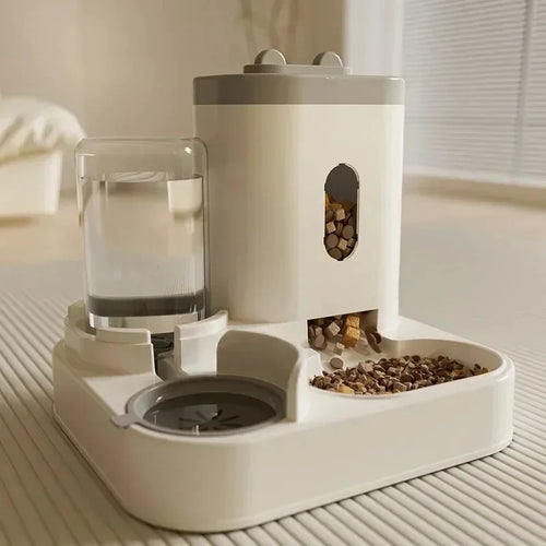 2-In-1 Cat Food & Water Dispenser