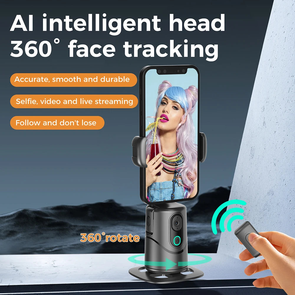 Auto Tracking Phone Holder 360°