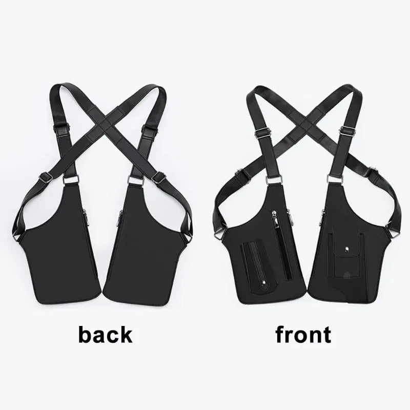 Adjustable Strap Holster Vest Bag