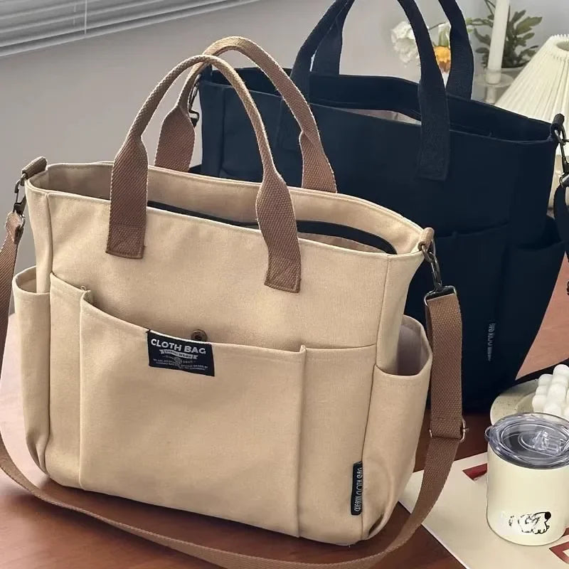 Urban Minimalist Student Tote Bag