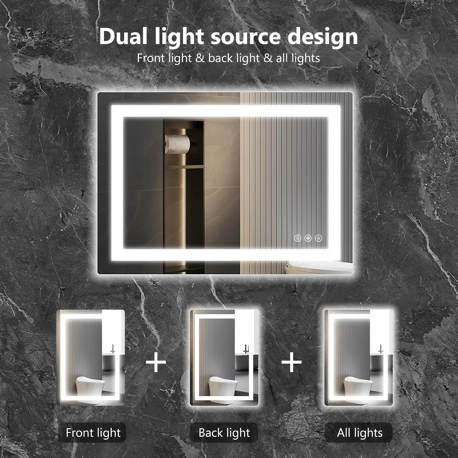 Smart Demist Bathroom Mirror