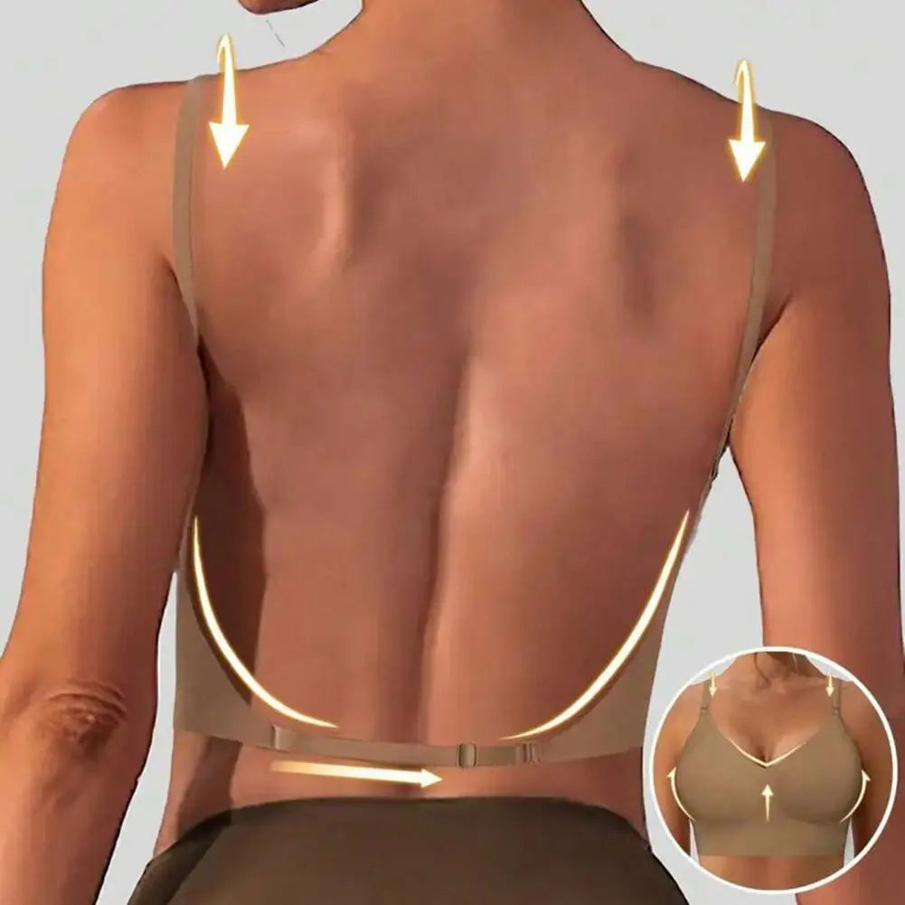 Women U Backless Underwear Bra