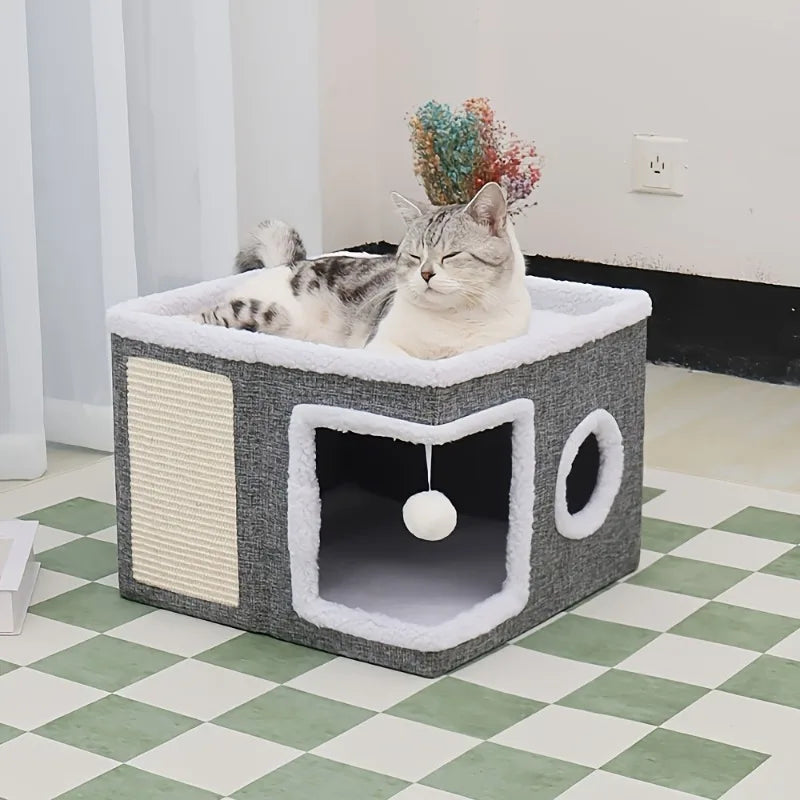 4-Season Multi-Level Cat House