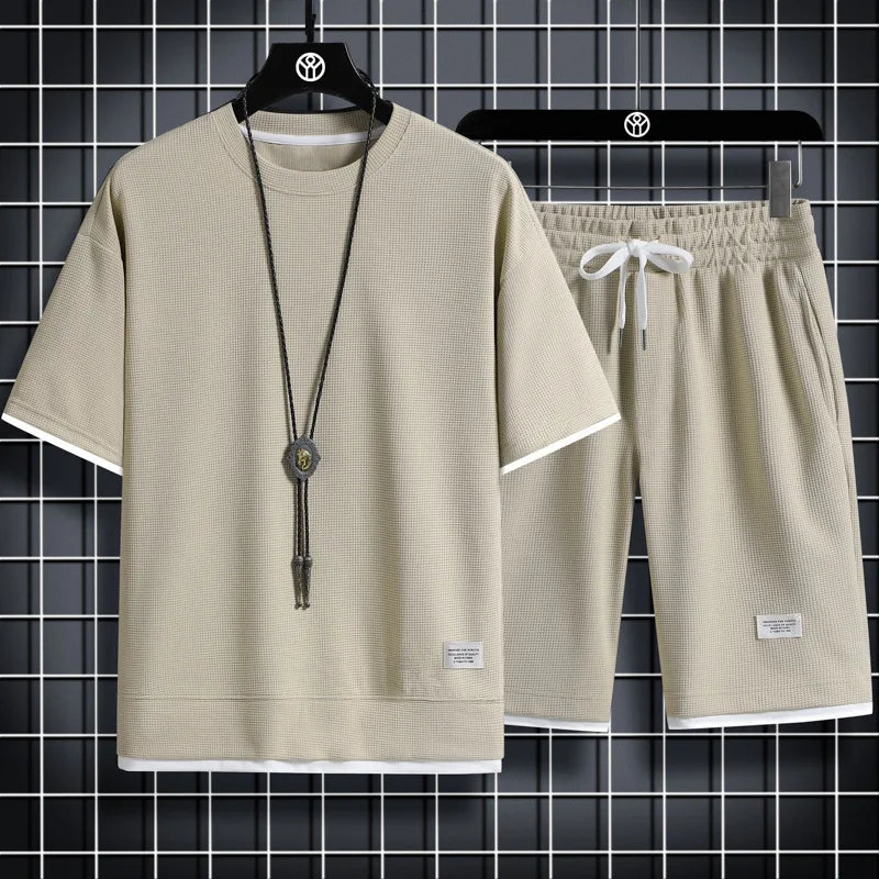 Men's Summer Waffle Set