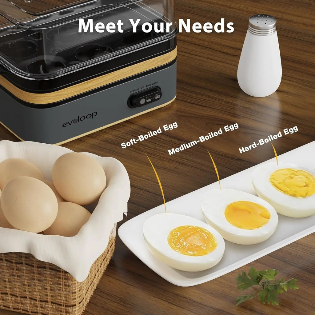 Rapid Egg Cooker 6 Eggs Capacity