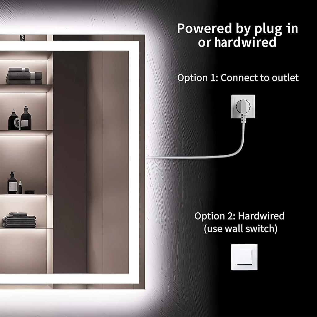 Smart Demist Bathroom Mirror
