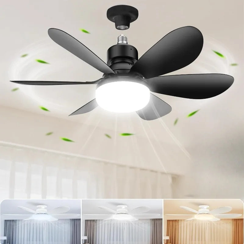 LED 40W Ceiling Fan E27 Light